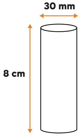 Imagem técnica RIGID PLASTIC TRAY 176 FOR 30MM PAPER POT